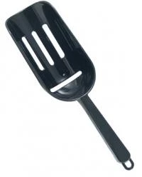 Deals 👏 Bars Black Plastic Ice Scoop With Drain 😍
