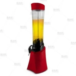 Buy ❤️ Bars Beer Tower 2.5 Liters With Ice Tube - Red 😍