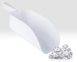 Cheapest 👏 Bars White PP 64oz Ice Scoop 👏