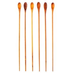 Coupon 🌟 Bars 6 Pack - Bali Teak Stirring Spoons 👍
