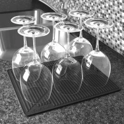 Best reviews of 👍 Bars Silicone Glass Drying Mats 🌟