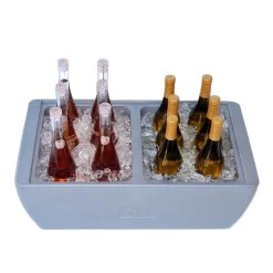 Promo 🛒 Bars Dubler Serving Coolers 🎉 -Outlet Bars Store DUBLER COOL MTLGRAY 800x