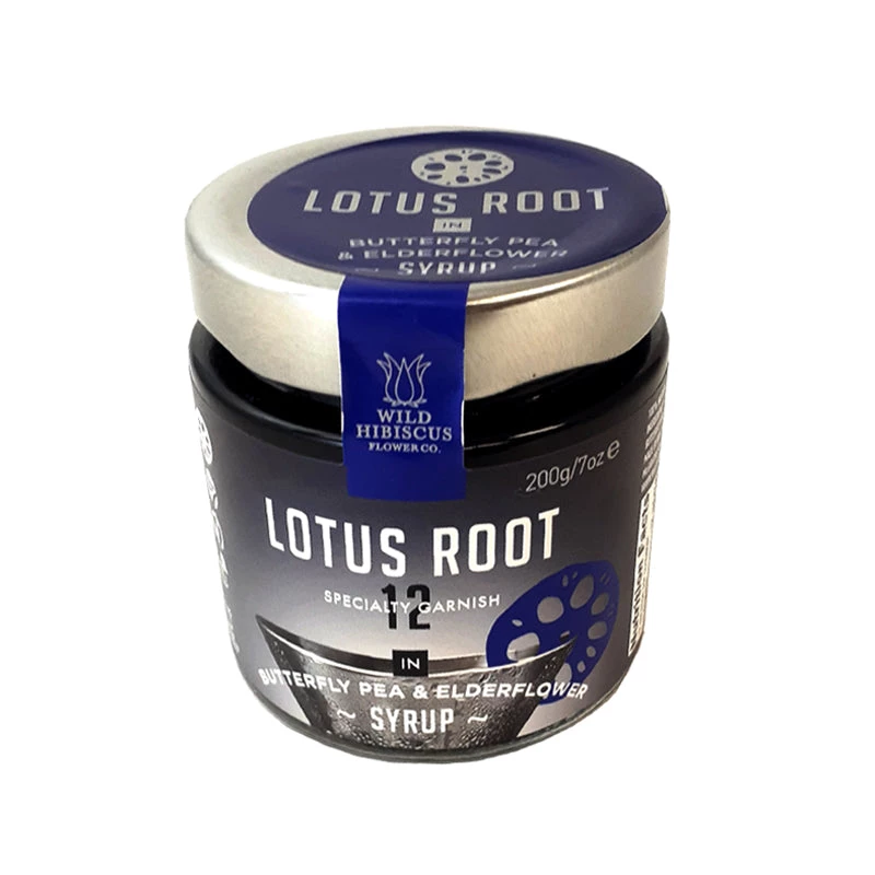 Promo โ Bars Lotus Root In Butterfly Pea & Elderflower Syrup - 12 Slices ๐คฉ 1 Promo โ Bars Lotus Root In Butterfly Pea & Elderflower Syrup - 12 Slices ๐คฉ