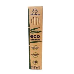 Buy 🔥 Bars Bamboo Eco-Friendly Reusable Straws - Pack Of 20 🎉