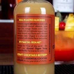 Flash Sale ⌛ Bars Almond Orgeat Syrup - Liber & Co. ⭐ -Outlet Bars Store almond orgeat syrup scene2 800x