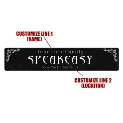 Best deal 🛒 Bars Customizable Printed Bar Mat - Speakeasy - 20" X 4" ❤️ -Outlet Bars Store bar mat speak web bpc cus 800x