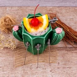 Hot Sale ๐ Bars Cocktail Picks - Cactus - Set Of 4 ๐ฅ 7 Hot Sale ๐ Bars Cocktail Picks - Cactus - Set Of 4 ๐ฅ -Outlet Bars Store barconic cactus cocktail pick scene3 800x