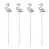 Coupon 🔔 Bars Cocktail Picks - Flamingo - Set Of 4 👏