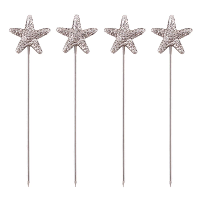 Wholesale ๐ Bars Cocktail Picks - Sea Star - Set Of 4 ๐ 1 Wholesale ๐ Bars Cocktail Picks - Sea Star - Set Of 4 ๐