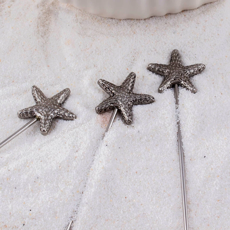Wholesale ๐ Bars Cocktail Picks - Sea Star - Set Of 4 ๐ 3 Wholesale ๐ Bars Cocktail Picks - Sea Star - Set Of 4 ๐ - Image 3