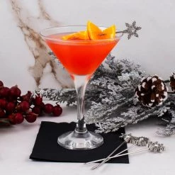 Outlet Bars Store -Outlet Bars Store barconic snowflake cocktail pick scene1 800x