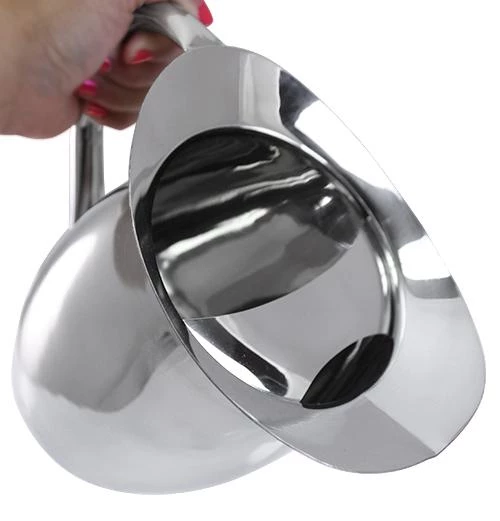 New π Bars Stainless Steel Bell Pitcher - 2 Qt. π 2 New π Bars Stainless Steel Bell Pitcher - 2 Qt. π - Image 2