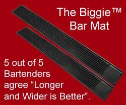 Wholesale ⌛ Bars Regular Black Bar Mat 3.25" X 24" 🔔 3 Wholesale ⌛ Bars Regular Black Bar Mat 3.25" X 24" 🔔 - Image 3