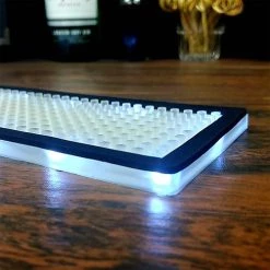 Best reviews of โ Bars LED Bar Mats ๐ฅ 14 Best reviews of โ Bars LED Bar Mats ๐ฅ -Outlet Bars Store black lighted bar mat 800x