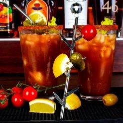 Top 10 🌟 Bars Silver - Bloody Mary Straws - 4 Pack 👍 5 Top 10 🌟 Bars Silver - Bloody Mary Straws - 4 Pack 👍 -Outlet Bars Store bloody mary straw scene1 800x