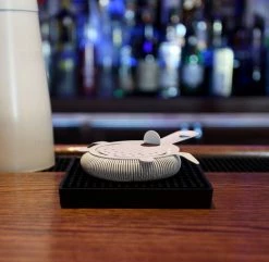 Wholesale ⭐ Bars BarConic® Mini Bar Mat (4.5" X 4.5") 😉 -Outlet Bars Store bm mini mini bar mat strainer on bar bpc 800x