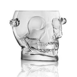 Cheap 😍 Bars Skull Ice Bucket ✔️ -Outlet Bars Store brainfreeze glass skull ice bucket main bpc 2 800x