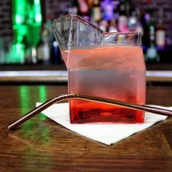 Best Pirce ⌛ Bars BarConic® Copper Plated Curved Cocktail Straw 😉 -Outlet Bars Store copper metal bendy straw bpc 6 800x