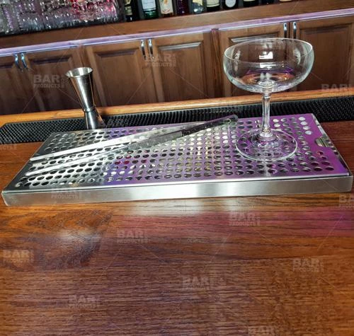 New 😉 Bars BarConic® Stainless Steel Drip Tray With Holes - 16" X 6" 🎁 7 New 😉 Bars BarConic® Stainless Steel Drip Tray With Holes - 16" X 6" 🎁 - Image 7
