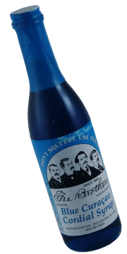 Brand new 🎁 Bars Fee Brothers Blue Curacao Cordial Syrup- 4/5 Pt Bottle 🥰