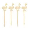 Cheap 😉 Bars BarConic® Wooden Flamingo Cocktail Picks - 100 Pack 👏