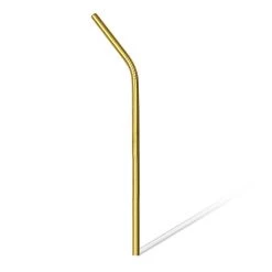 Top 10 😀 Bars BarConic® Gold Plated Curved Cocktail Straw 🤩