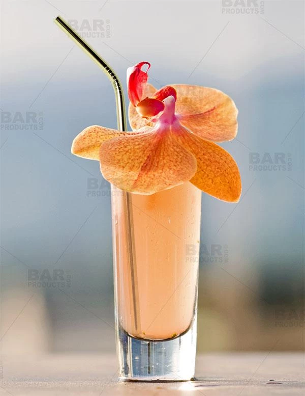 Outlet ⭐ Bars Cocktail Straws - Gold Plated - (4) 😍 2 Outlet ⭐ Bars Cocktail Straws - Gold Plated - (4) 😍 - Image 2