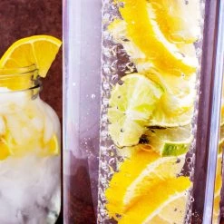 Flash Sale 🥰 Bars 64 Ounce - Infusion Pitcher W/ Lid 🌟 -Outlet Bars Store infusion pitcher scene2 800x