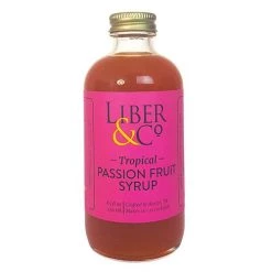 Budget 👏 Bars Liber & Co Essential Cocktail Syrups - 9.5 Ounce Bottle ❤️ -Outlet Bars Store liber co passion fruit syrup 800x