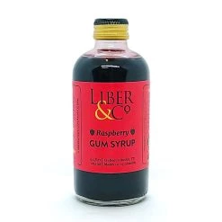 Outlet 🌟 Bars Raspberry Gum Syrup - Liber & Co - 9.5 Fl Oz 😍