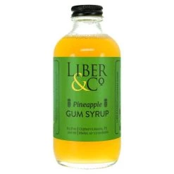 Budget 👏 Bars Liber & Co Essential Cocktail Syrups - 9.5 Ounce Bottle ❤️ -Outlet Bars Store liber co pineapple gum syrup 8oz 800x