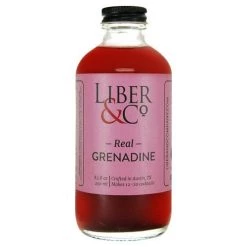 Budget 👏 Bars Liber & Co Essential Cocktail Syrups - 9.5 Ounce Bottle ❤️ -Outlet Bars Store liber co real grenadine 8oz 800x