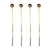 Best Pirce 🔔 Bars 4 Pack - Long Gold Harper Stir Spoons 🤩