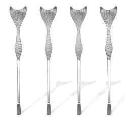 Best deal ❤️ Bars Cocktail Stirrers - Stainless Steel Mermaid - 4 Pack ⭐