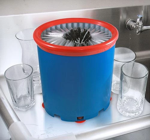 Flash Sale ✔️ Bars Self Contained Glass Mug Washer - Blue Oval ⌛ 1 Flash Sale ✔️ Bars Self Contained Glass Mug Washer - Blue Oval ⌛