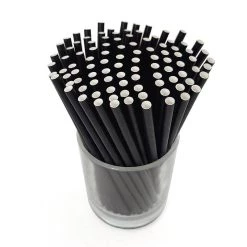 Best reviews of ✨ Bars BarConic® Biodegradable Solid Black Paper Sip Straws - 5 3/4" - 100 Pack 🌟 -Outlet Bars Store paper sip straws black bpc 1 800x