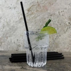 Coupon 👍 Bars BarConic® Biodegradable Black Paper Straws - 7 3/4" - 100 Pack 🥰 -Outlet Bars Store paper straws black bpc 6 800x