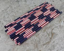 Buy 🥰 Bars BarConic® Biodegradable USA Flag Paper Straws - 7 3/4" - 100 Pack ✔️ -Outlet Bars Store paper straws flag bpc 4 800x