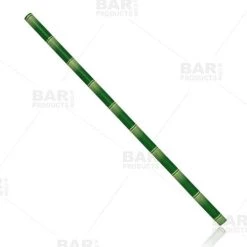 Top 10 🔔 Bars BarConic® Bamboo Paper Straws - 100 Pack 🛒 -Outlet Bars Store paper straws green bamboo bp2 800x