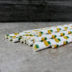 Outlet 💯 Bars BarConic® Biodegradable Pineapple Pattern Paper Straws - 7 3/4" - 100 Pack 🎉 9 Outlet 💯 Bars BarConic® Biodegradable Pineapple Pattern Paper Straws - 7 3/4" - 100 Pack 🎉 -Outlet Bars Store paper straws pineapple bpc 3 800x