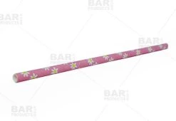 Brand new 🥰 Bars BarConic® Daisy Paper Straws - 100 Pack 👍 -Outlet Bars Store paper straws pink daisy bp3 800x