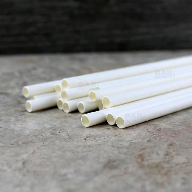 Best deal 😉 Bars BarConic® Biodegradable White Paper Straws - 7 3/4" - 100 Pack ✔️ 4 Best deal 😉 Bars BarConic® Biodegradable White Paper Straws - 7 3/4" - 100 Pack ✔️ - Image 4