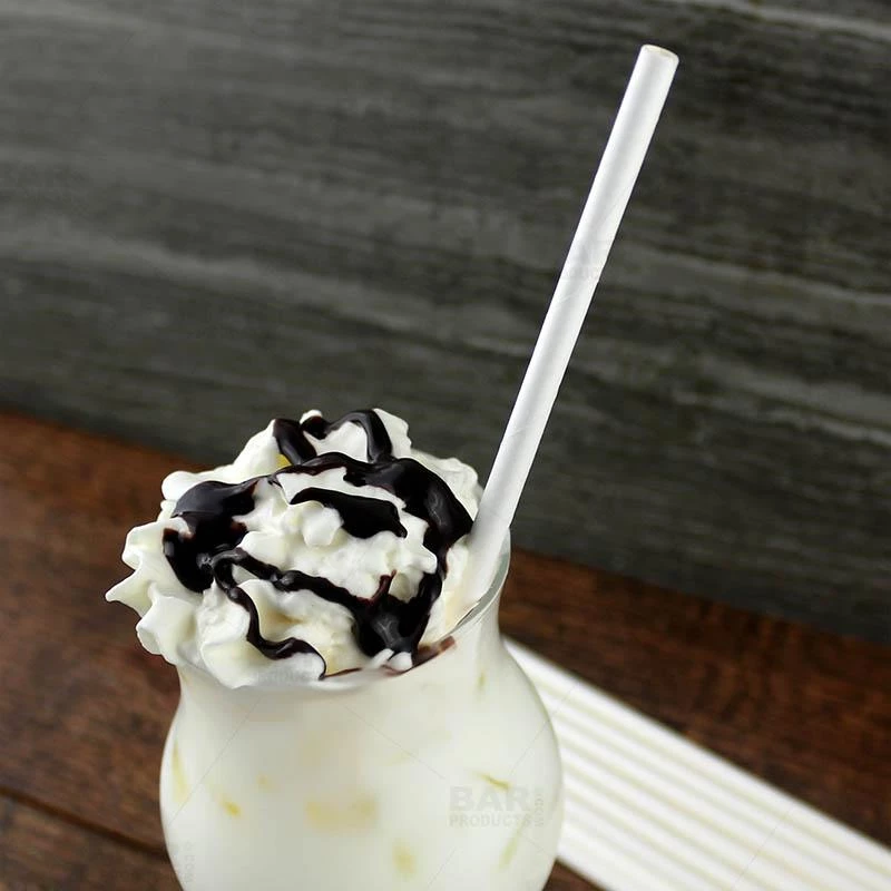 Best deal 😉 Bars BarConic® Biodegradable White Paper Straws - 7 3/4" - 100 Pack ✔️ 2 Best deal 😉 Bars BarConic® Biodegradable White Paper Straws - 7 3/4" - 100 Pack ✔️ - Image 2