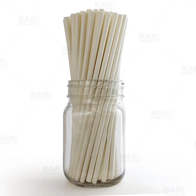 Best deal 😉 Bars BarConic® Biodegradable White Paper Straws - 7 3/4" - 100 Pack ✔️ 1 Best deal 😉 Bars BarConic® Biodegradable White Paper Straws - 7 3/4" - 100 Pack ✔️