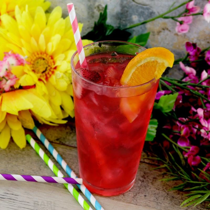 Discount 🎁 Bars BarConic® Assorted Colors Paper Straws (Pack Of 100) ❤️ - Image 3