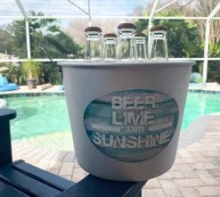 Wholesale 🥰 Bars ☀️ Summer Beer Bucket Kit 🎉 -Outlet Bars Store sbbucket summer lime sunshine beer bucket 1 800x
