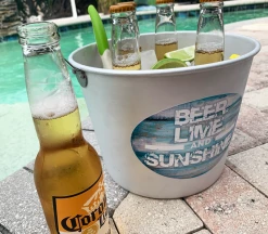 Wholesale 🥰 Bars ☀️ Summer Beer Bucket Kit 🎉 -Outlet Bars Store sbbucket summer lime sunshine beer bucket pool 800x
