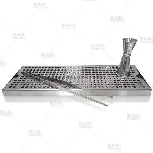 New 😉 Bars BarConic® Stainless Steel Drip Tray With Holes - 16" X 6" 🎁 5 New 😉 Bars BarConic® Stainless Steel Drip Tray With Holes - 16" X 6" 🎁 - Image 5