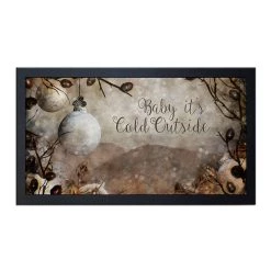 Buy 😀 Bars Baby It's Cold Outside Bar Service Mat - 17.25" X 10" ⌛