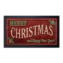 Buy ❤️ Bars Merry 🎅 Christmas Bar Service Mat - 17.25" X 10" 💯